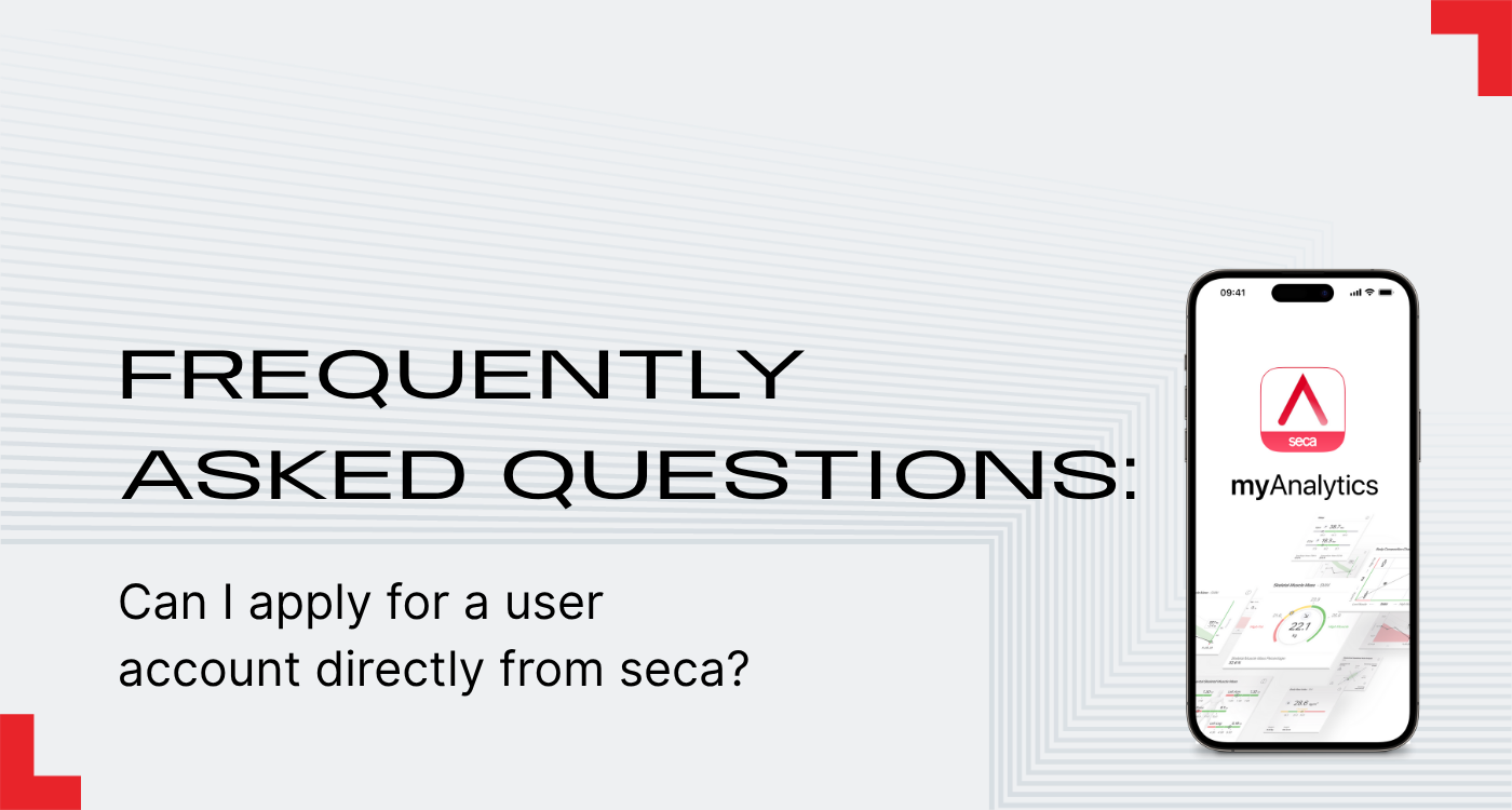 Can I apply for a user account directly from seca?