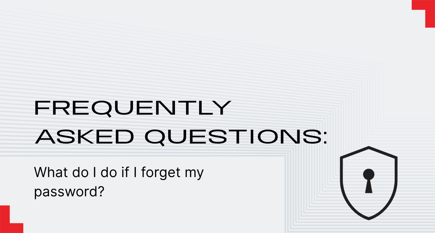 What do I do if I forget my password?